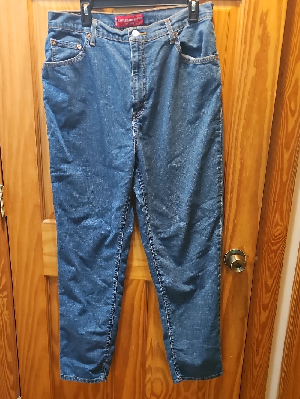 Levi's Womens Dark Blue Straight Jeans